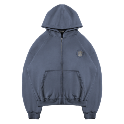 SILENT MOON ZIP-HOODIE